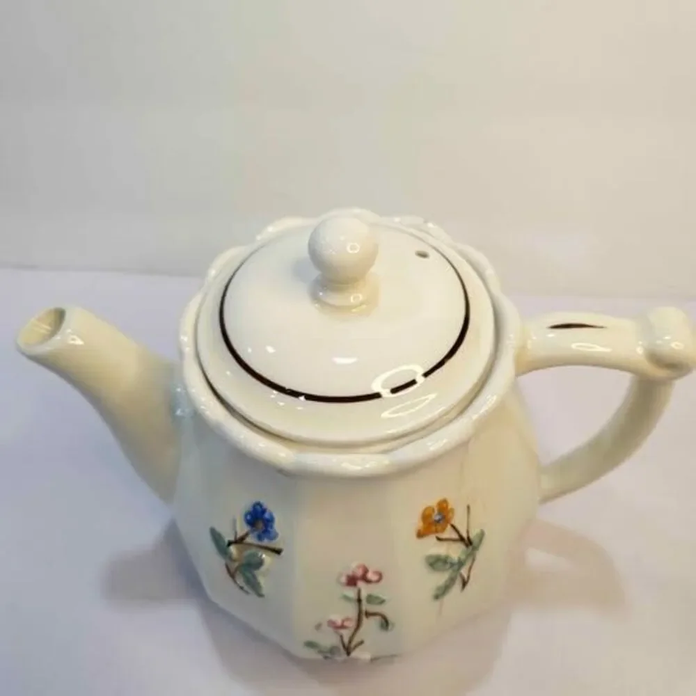 Porcelier Floral Teapot